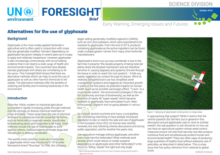 GRID-Geneva brief on glyphosate