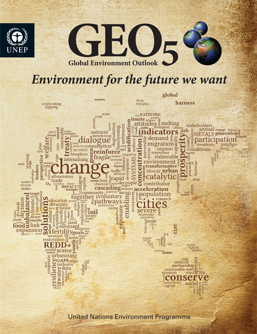 Lancement de la cinquième édition de l'Avenir de l'Environnement Global (GEO-5)
