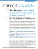 GRID-Geneva team members co-authored an article in the "Nature Scientific Data" journal