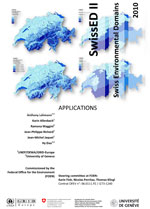 SwissED II applications (Swiss Environmental Domains 2010) published